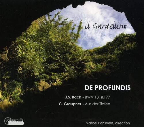 il Gardellino

DE PROFUNDIS

J.S. Bach - BWV 131 & 177  
C. Graupner - Aus der Tiefen

Marcel Ponseele, direction

passacaille