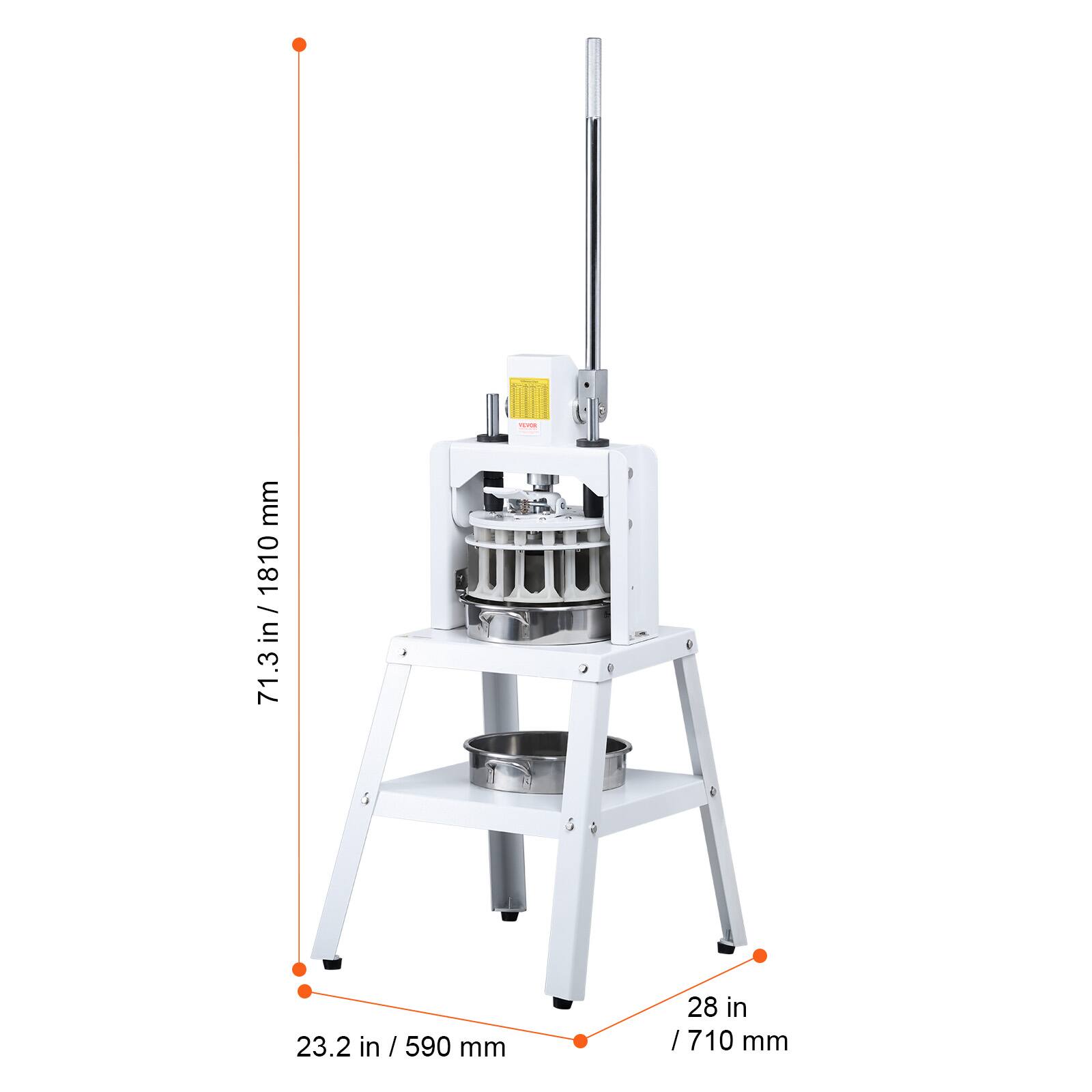 - Height: 71.3 in / 1810 mm
- Width: 28 in / 710 mm
- Depth: 23.2 in / 590 mm