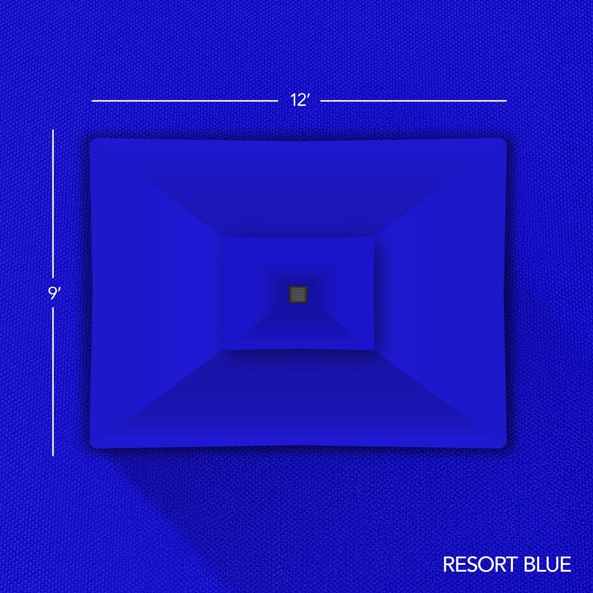 12' x 9' RESORT BLUE