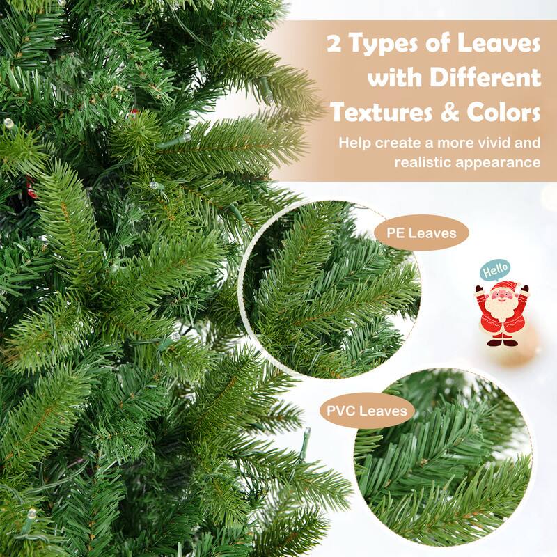 2 Types of Leaves with Different Textures & Colors Help create a more vivid and realistic appearance

PE Leaves

PVC Leaves