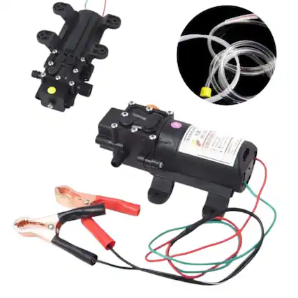 Front. Home Collection - DC 12V Marine Auto Oil Fluid Extractor Transfer Pump | Portable Oil Change Pump 0.8MPa.