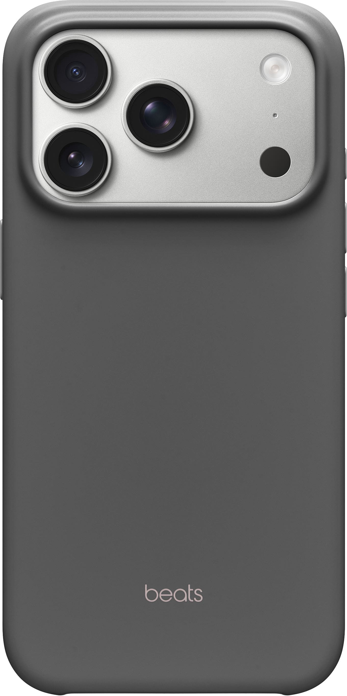 Beats - iPhone 17 Pro Case with MagSafe and Camera Control - Granite Gray - Front_Zoom