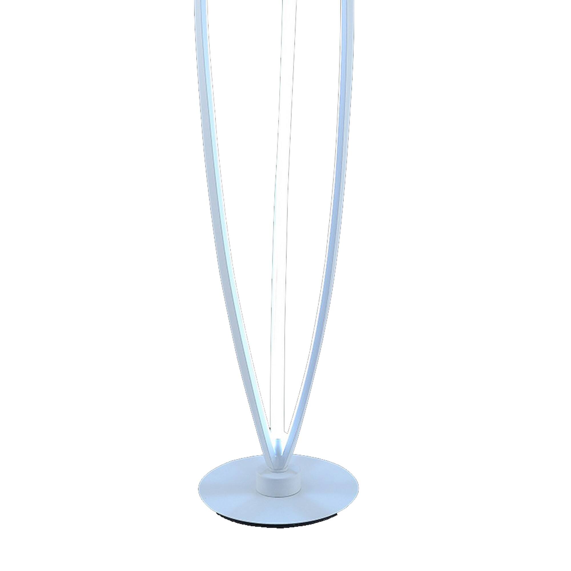 Back. Manhattan Lane - 60 Inch Floor Lamp, Modern Accent Round Base, Sturdy Metal Body.