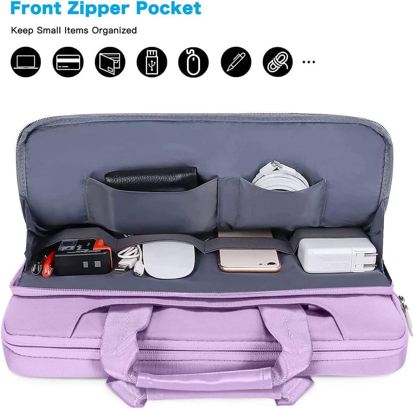 Front Zipper Pocket  
Keep Small Items Organized