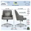 Product Dimensions Serta Always Comfortable. Width 24" Back Height 18.5" Depth 27.25" Seat Depth 19.5" Arm Height Max. 25.25" Min. 22.25" Inside Seat Width 18" Seat Height Max. 22.25" Min. 19.25" Chair Height Max. Min. 38.75" 35.75" Weight 250 Capacity Pounds.