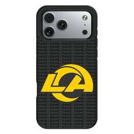 Keyscaper - NFL - Los Angeles Rams Bump Case with 8.2ft Drop Protection - 15 Pro - Multicolor