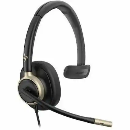 Front. Plantronics - Mission 815 Headset - Mono - USB - Wired - On-ear - Monaural.