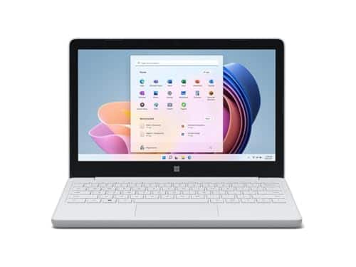 Front. Microsoft - MICROSOFT SURFACE LAPTOP 11.6" 1366X768 N4120 8 128GB SSD KF8-00001 - GLACIER.