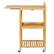 Alt View 11. Honey-Can-Do - Bamboo Kitchen Cart - Natural.