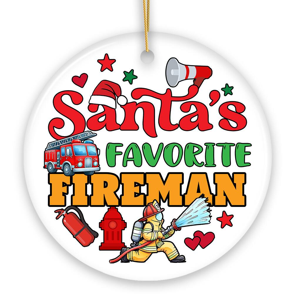 Santa's FAVORITE FIREMAN