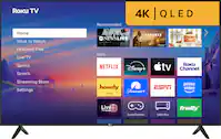 Roku - 65" Class Select Series 4K QLED Smart RokuTV (2026) - Front_Zoom