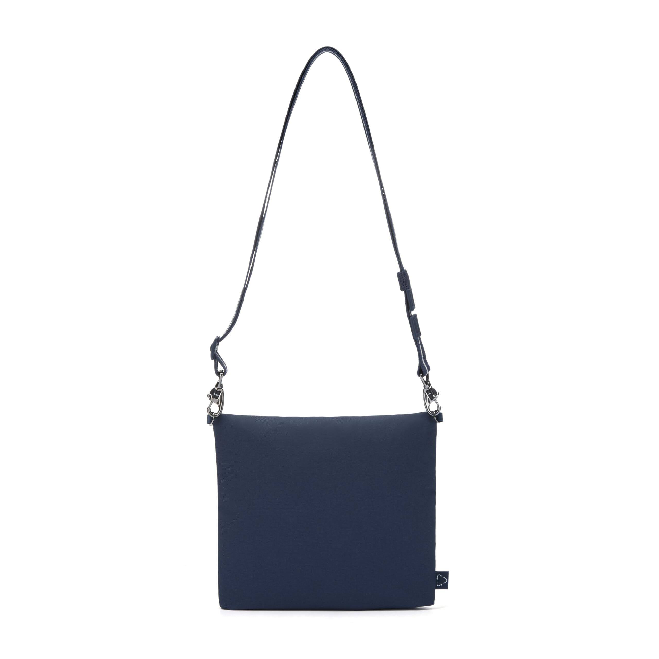 Left. Pacsafe - GO Crossbody Pouch (Coastal Blue) - Coastal Blue.
