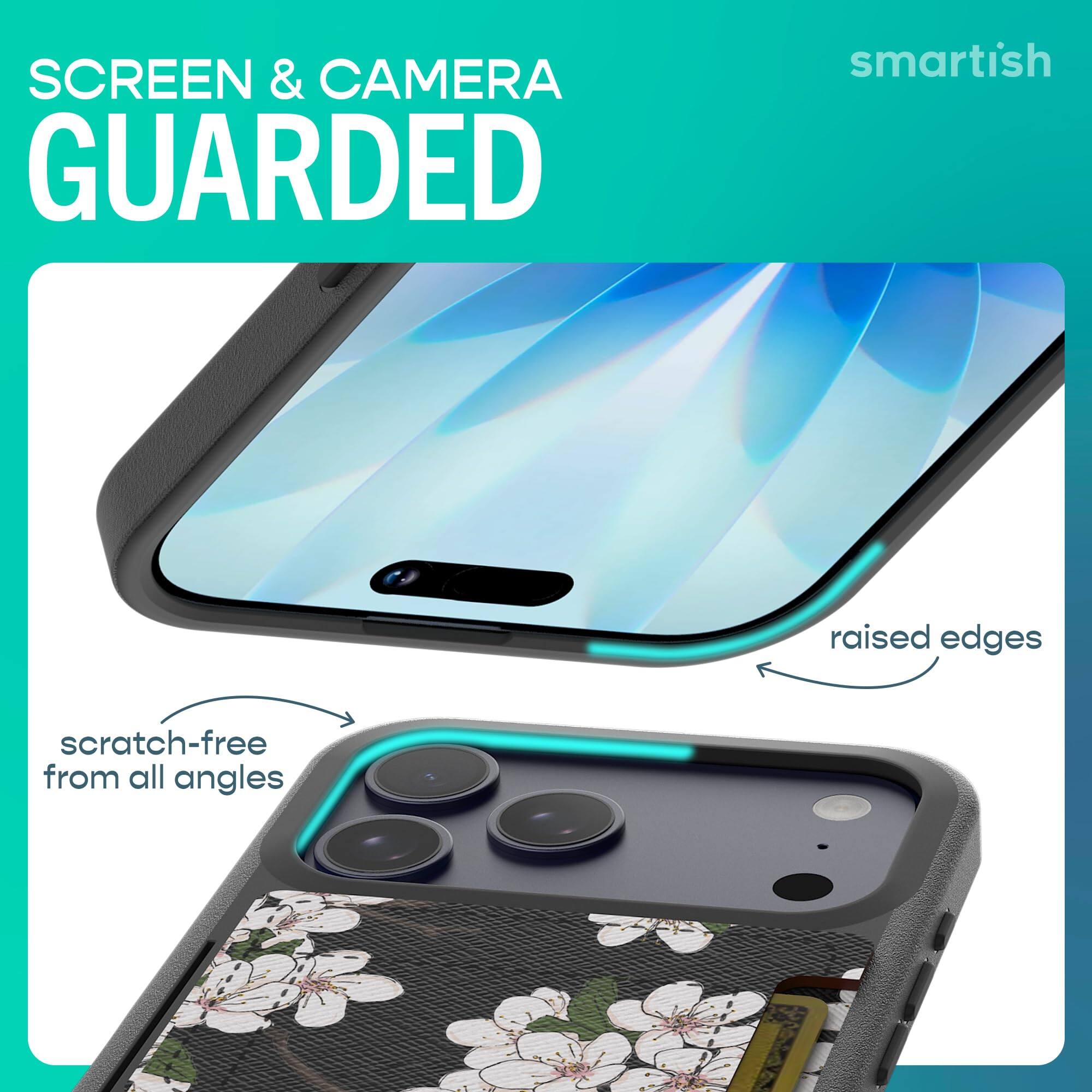 SCREEN & CAMERA GUARDED

smartish

raised edges

scratch-free from all angles