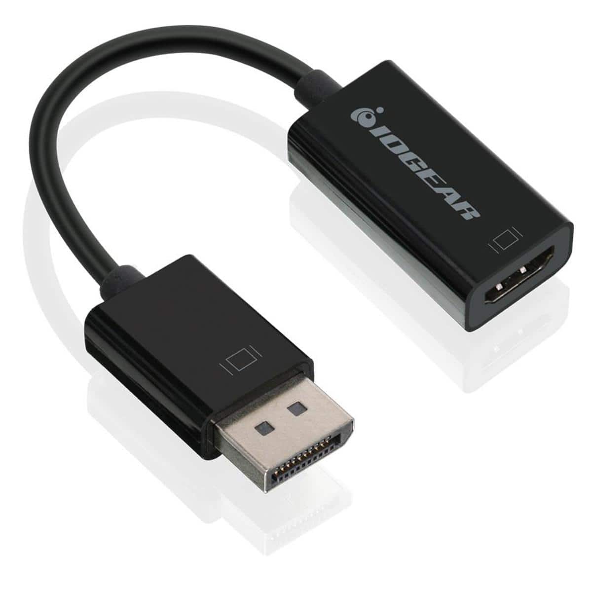 IOGEAR - 3.4" Active DisplayPort to HDMI Adapter with 4K Support