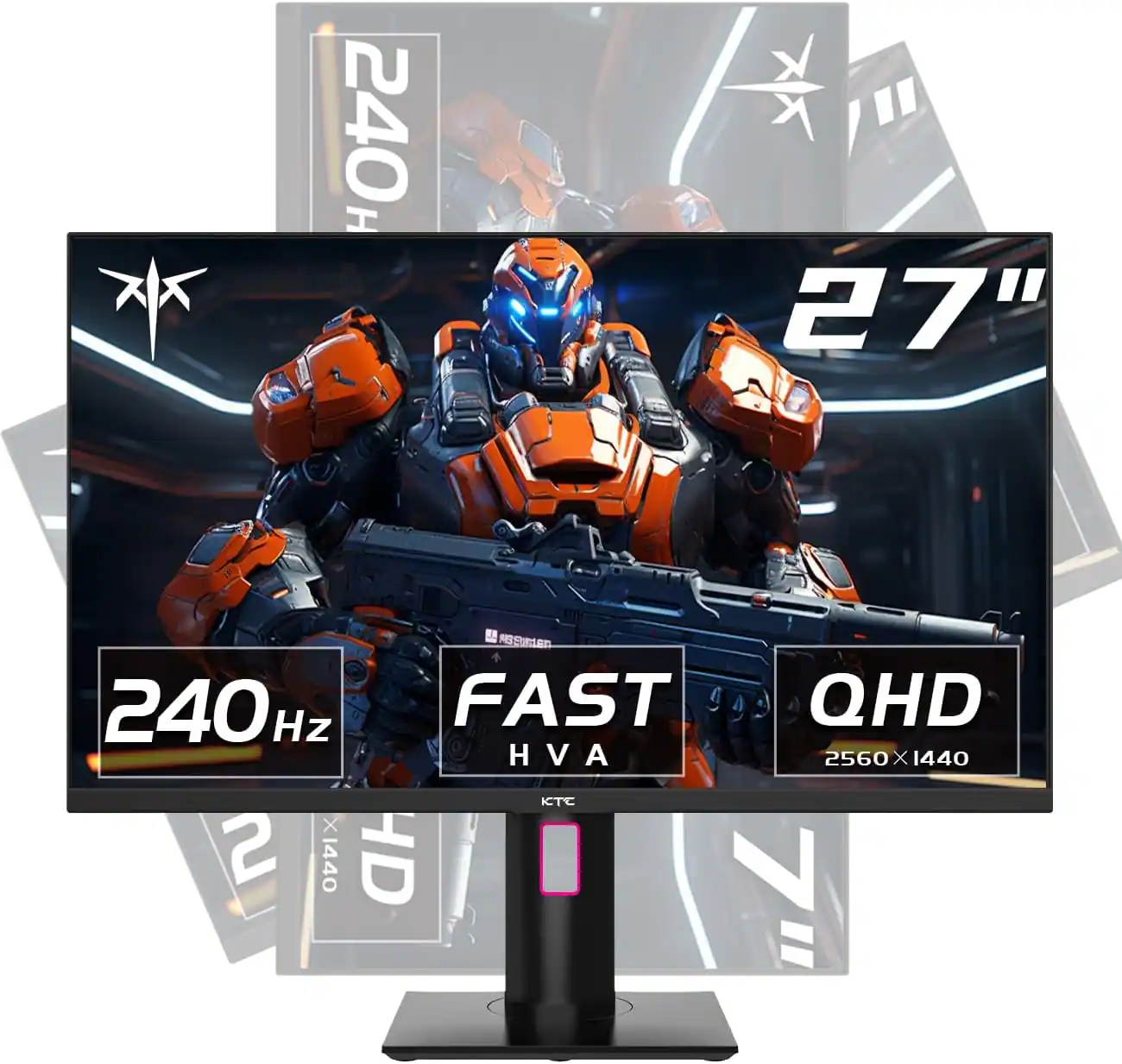 240Hz
27"
FAST HVA
QHD
2560 x 1440