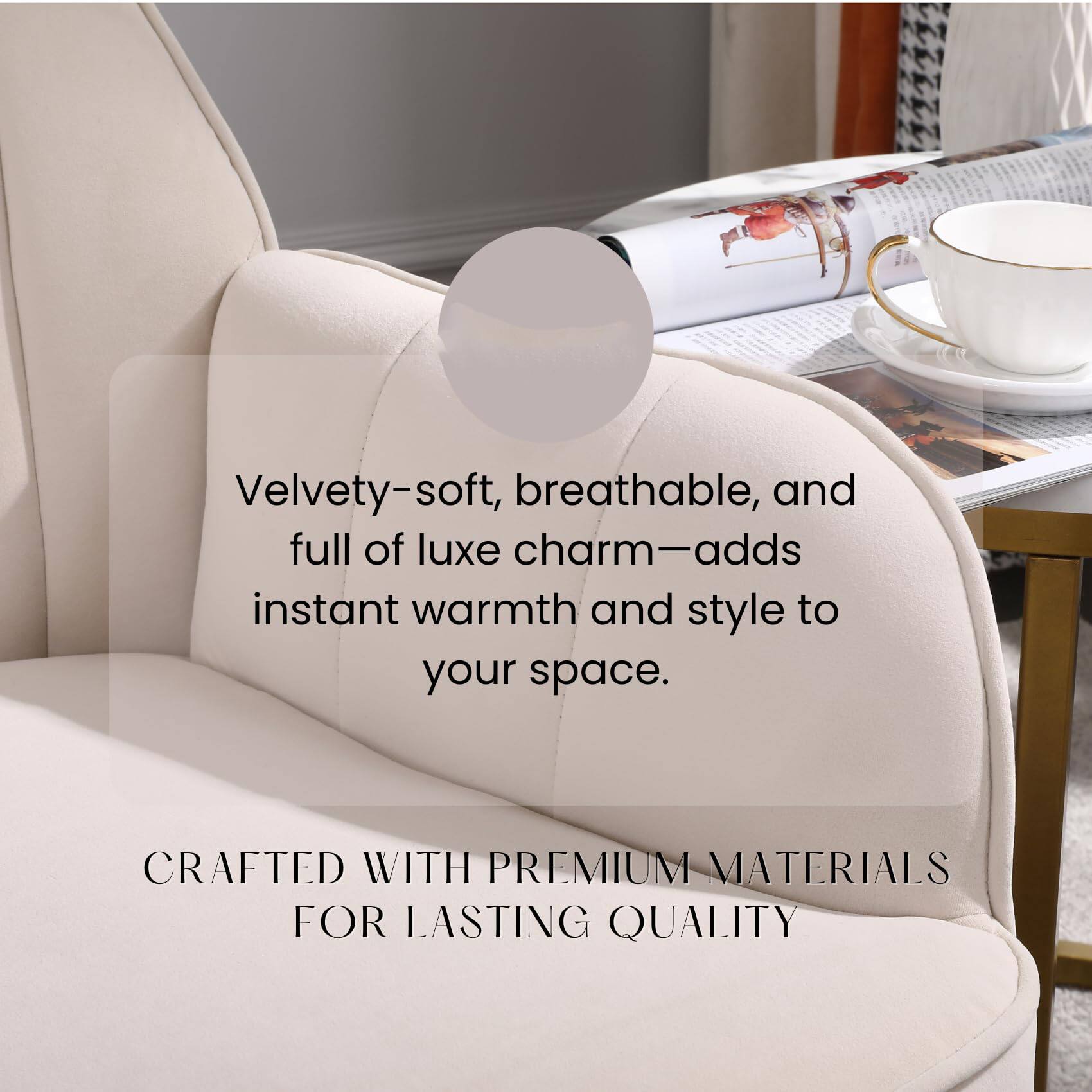 Velvety-soft, breathable, and full of luxe charm—adds instant warmth and style to your space.

CRAFTED WITH PREMIUM MATERIALS FOR LASTING QUALITY