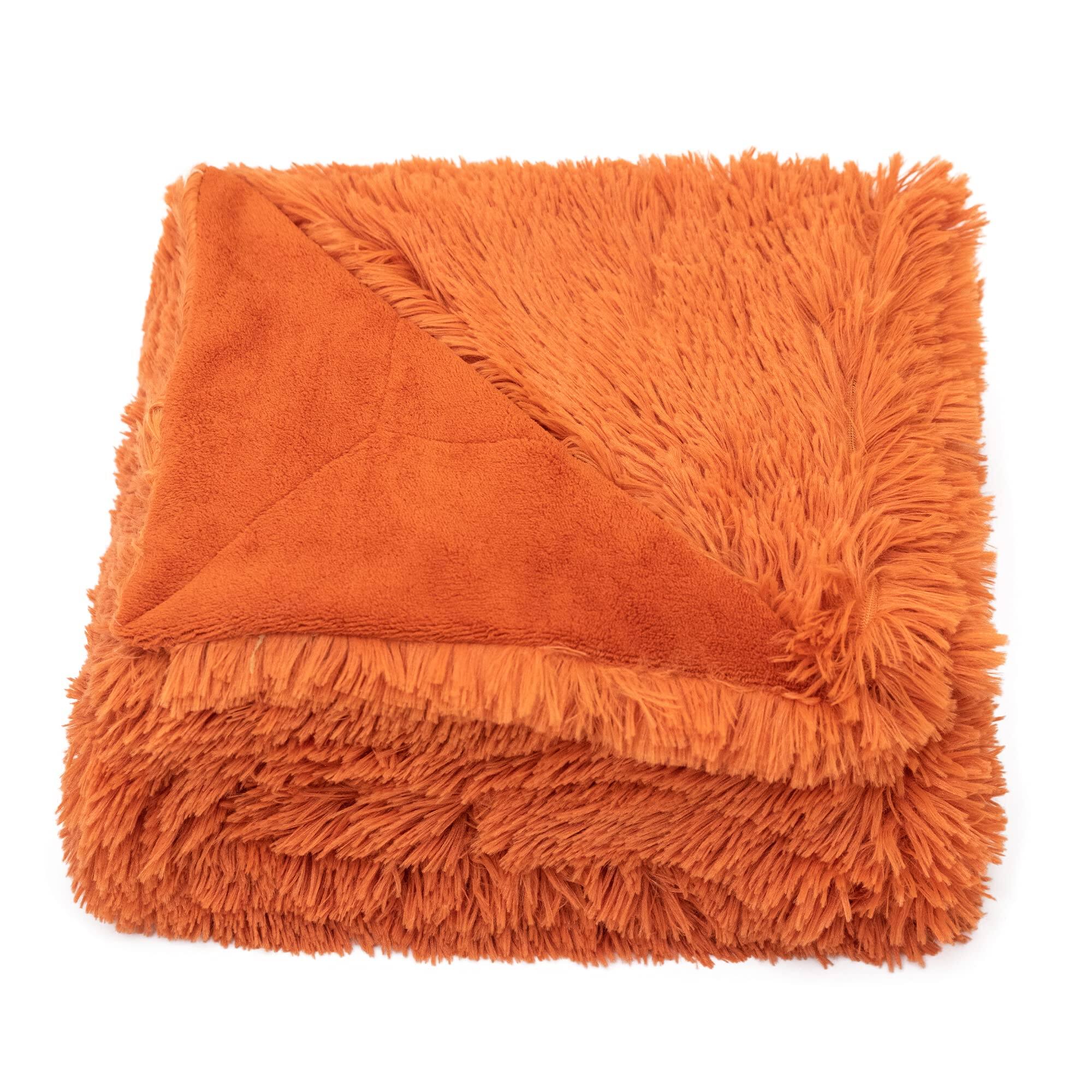 Alt View 5. Cheer Collection - Microsherpa Plush Throw Blanket Soft Cozy Decorative Accent - Purple.