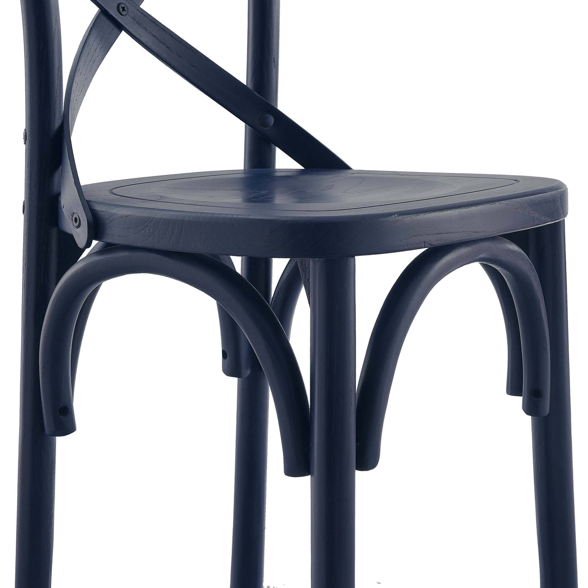 Alt View 4. Modway - Gear Counter Stool by Modway - Blue.