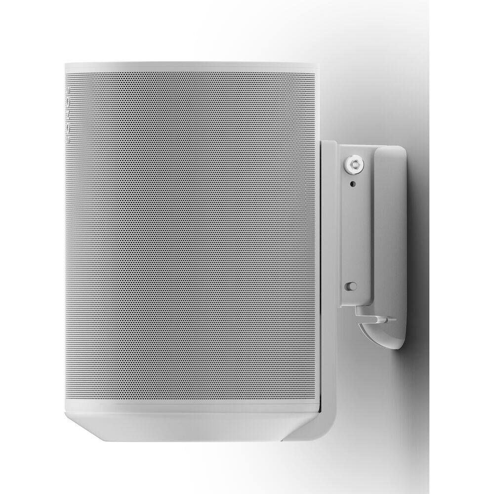 Alt View 5. Flexson - FLEXSON Wall Mount with Corner Piece for Sonos Era 100 Speaker (White, Single) - "NA".