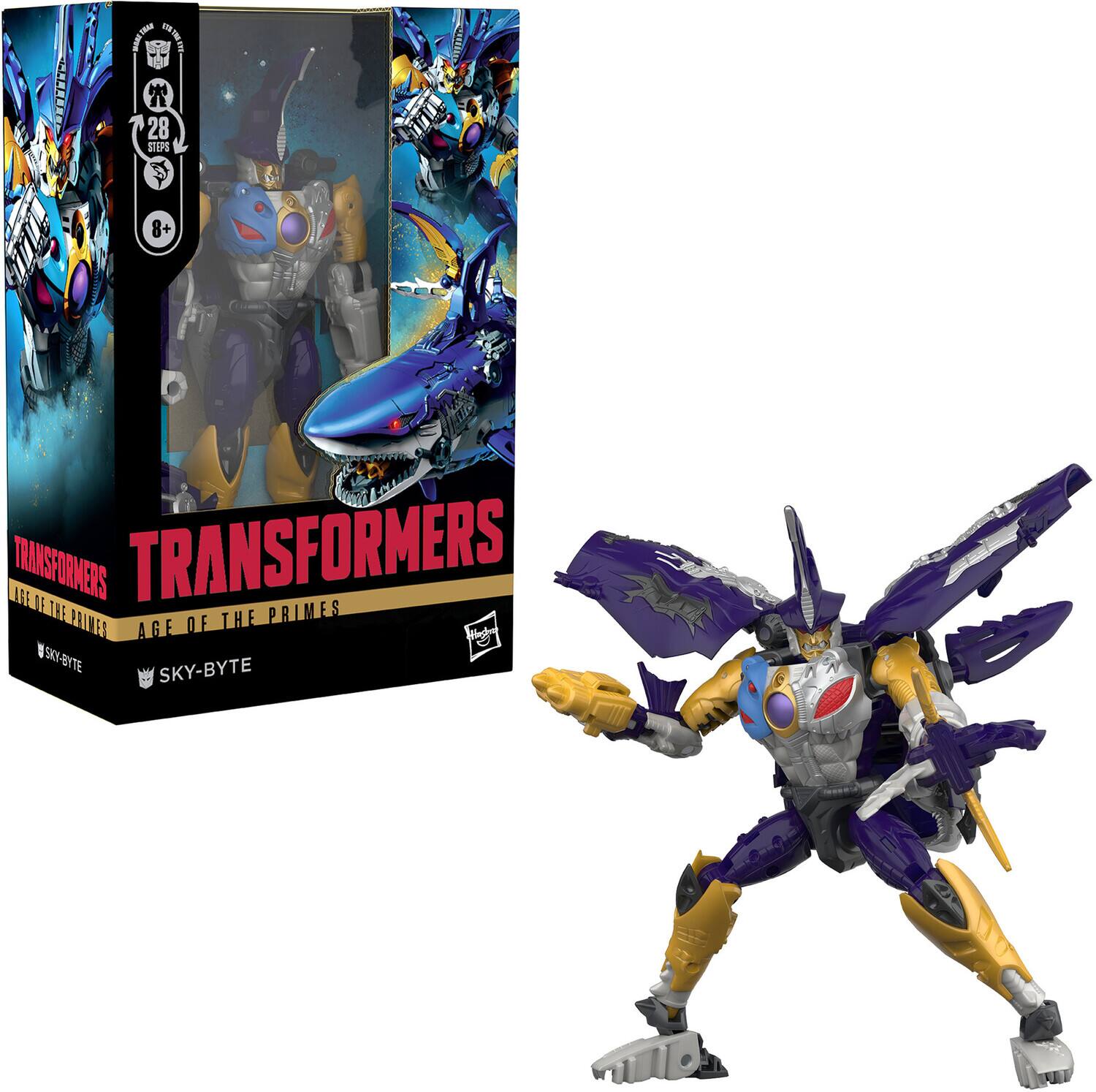 Hasbro - Collectibles - Transformers - Age of the Primes - Voyager Class Sky-Byte - COLLECTIBLES - Multicolor