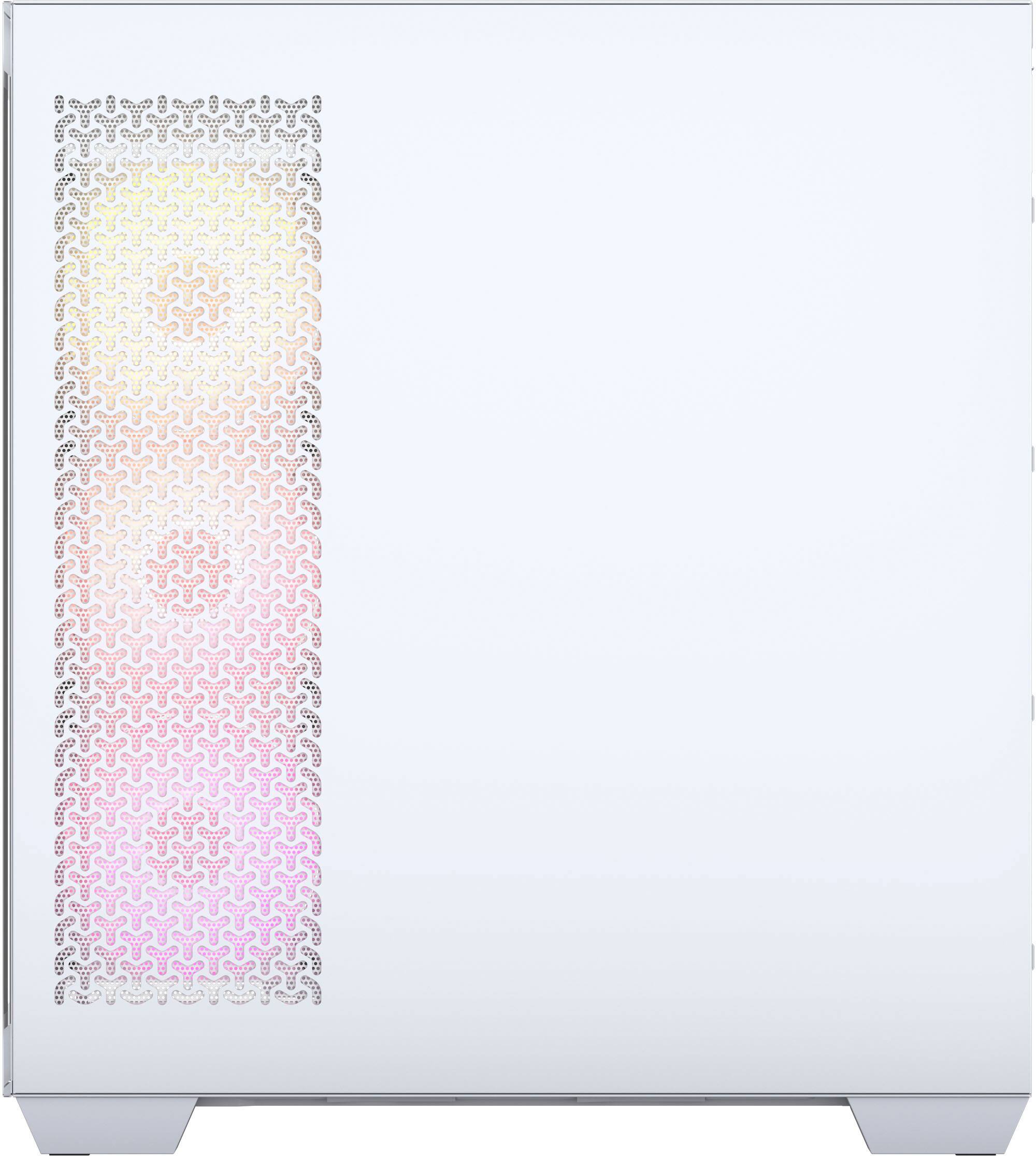 Alt View 24. CORSAIR - iCUE LINK 3500X RGB ATX Mid-Tower PC Case - White.