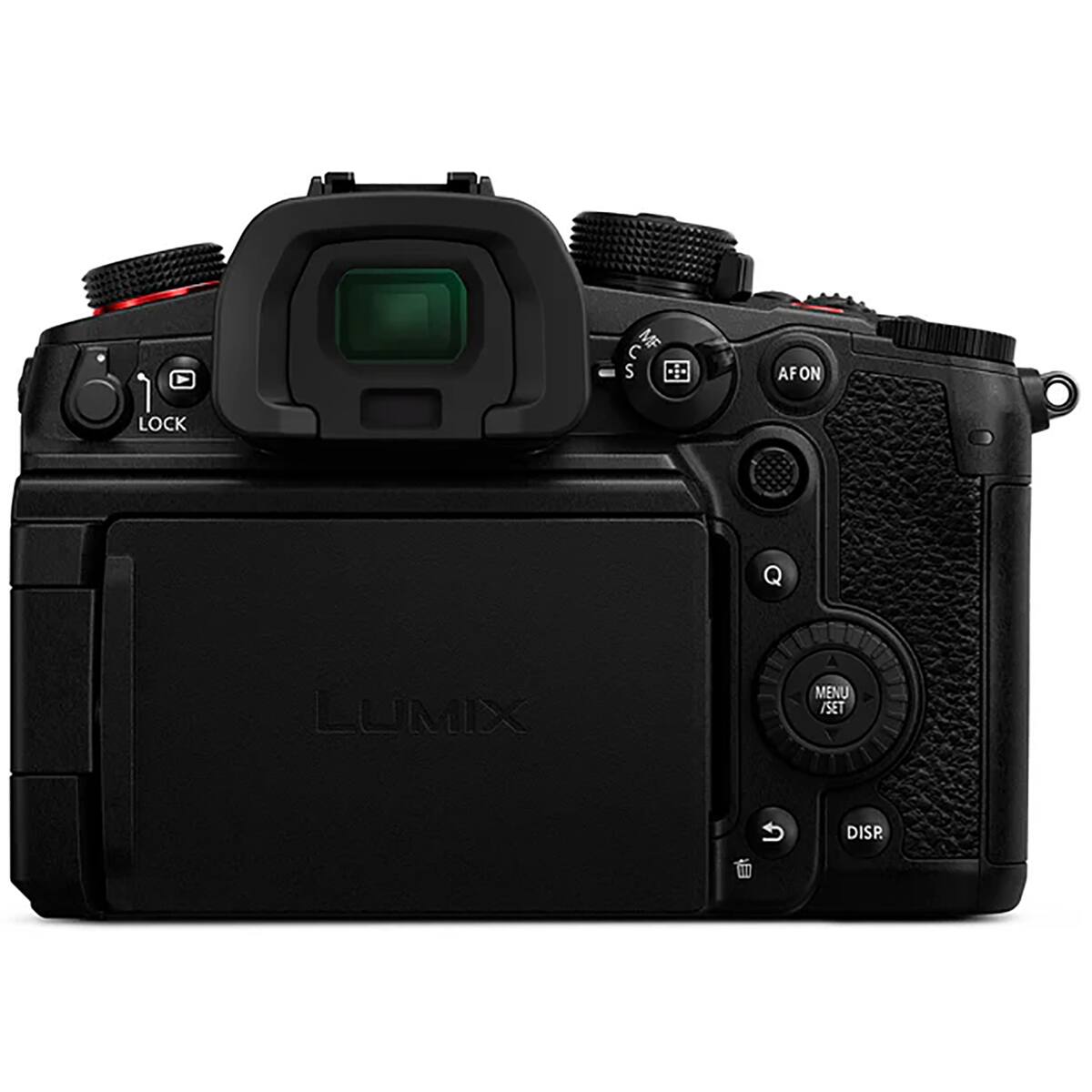 1 LOCK C - S AF ON LUMIX MENU /SET DISP.