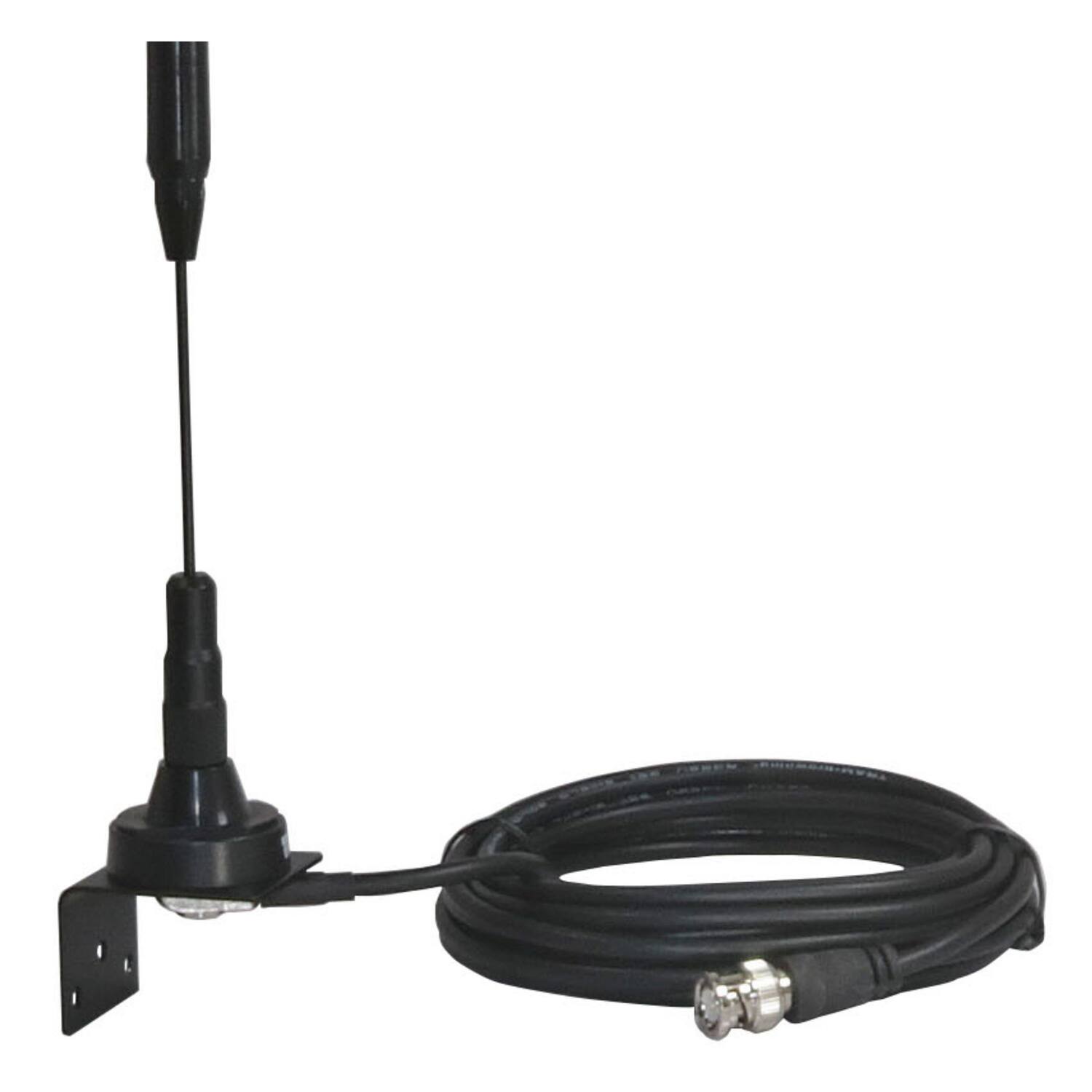 Alt View 5. Tram - Tram 1091-bnc Scanner Trunk/hole Mount Antenna Kit With Bnc-male Connector - Black.