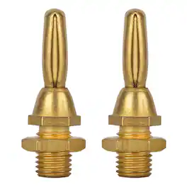 AudioQuest - 1002 Banana Connectors - 4-Pack - Gold