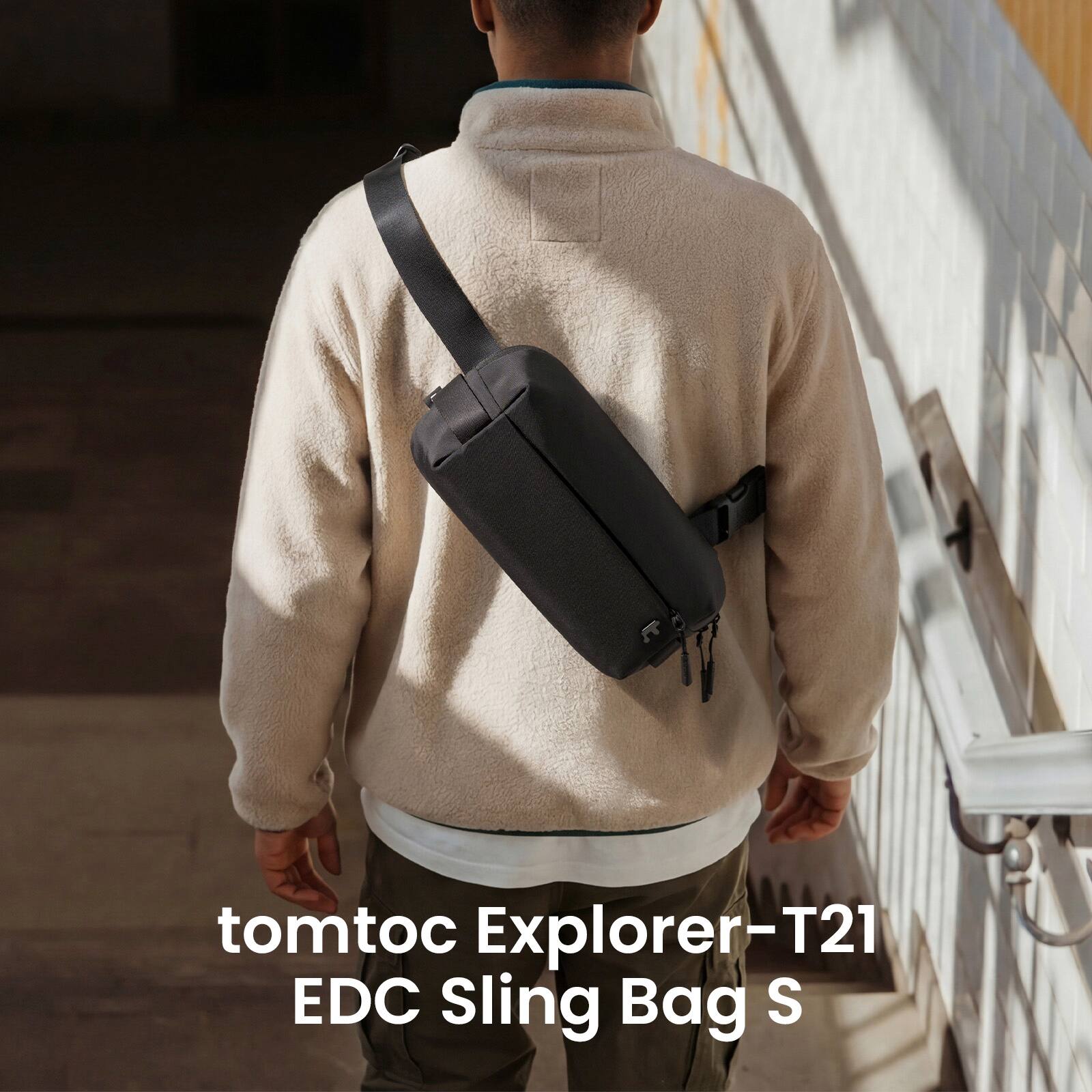 tomtoc Explorer-T21 EDC Sling Bag S
