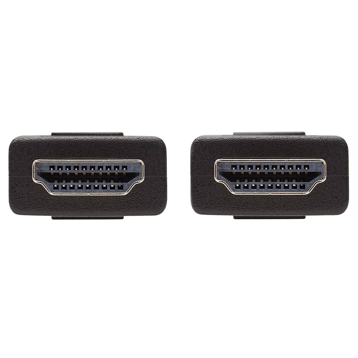 Alt View 2. Tripp Lite - Tripp Lite 6' 30 AWG 4K High Speed HDMI Cable with Ethernet, Black - Black.