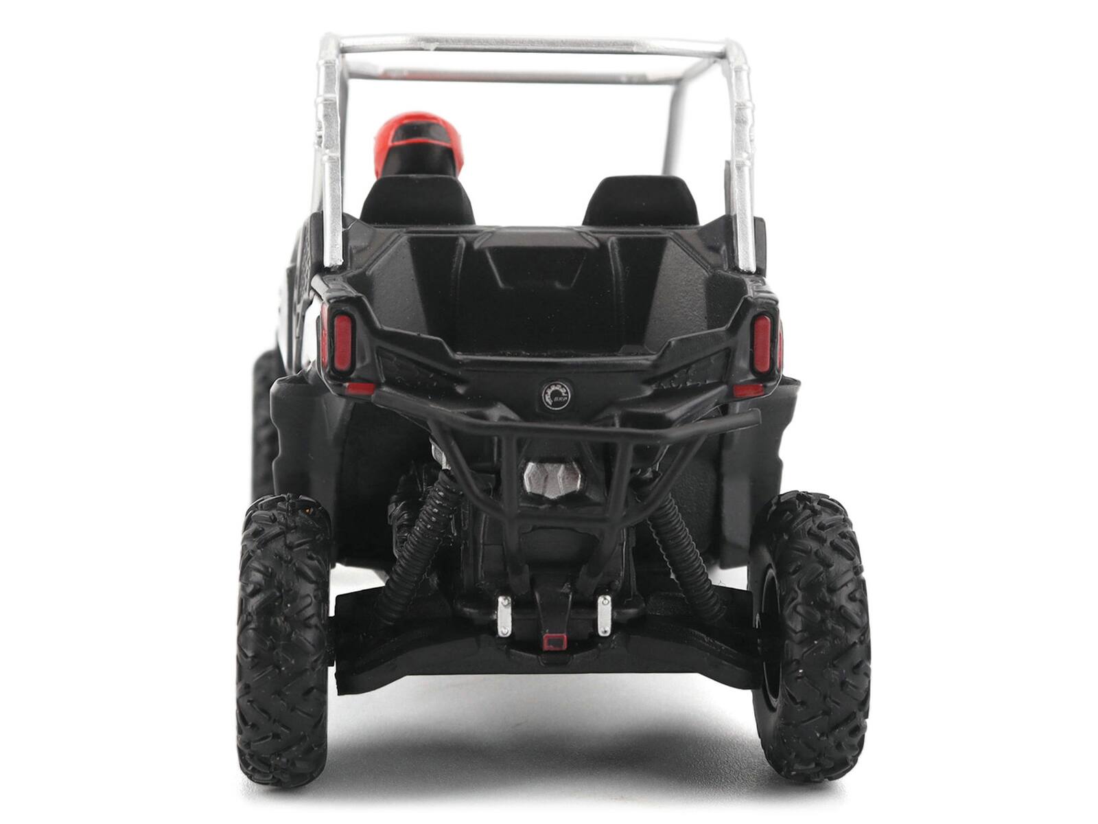 Alt View 4. BRP Models - Can-Am Maverick Sport XXC 1000R Silver Metallic and Black with Driver Figure 1/32 Diecast Model by BRP Models.