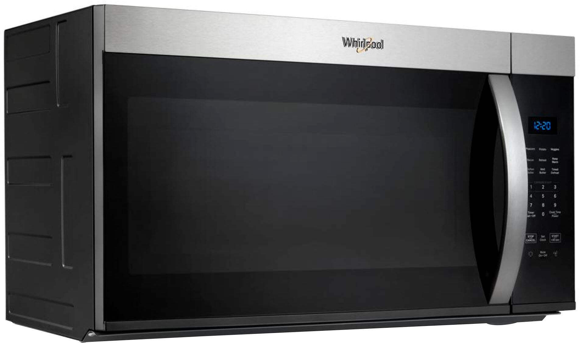 Whirlpool 1.7 Cu. Ft. Over the Range Microwave with 1000 Watts Cooking