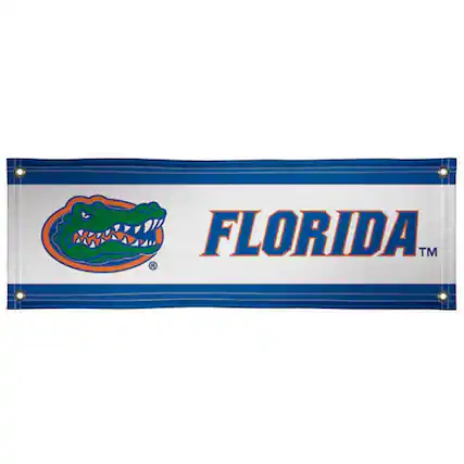 Front. Victory Corps - Florida Gators 2' x 6' Vinyl Banner - Multicolor.