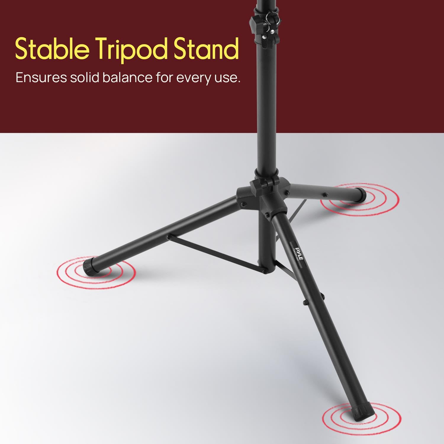 Stable Tripod Stand  
Ensures solid balance for every use.
