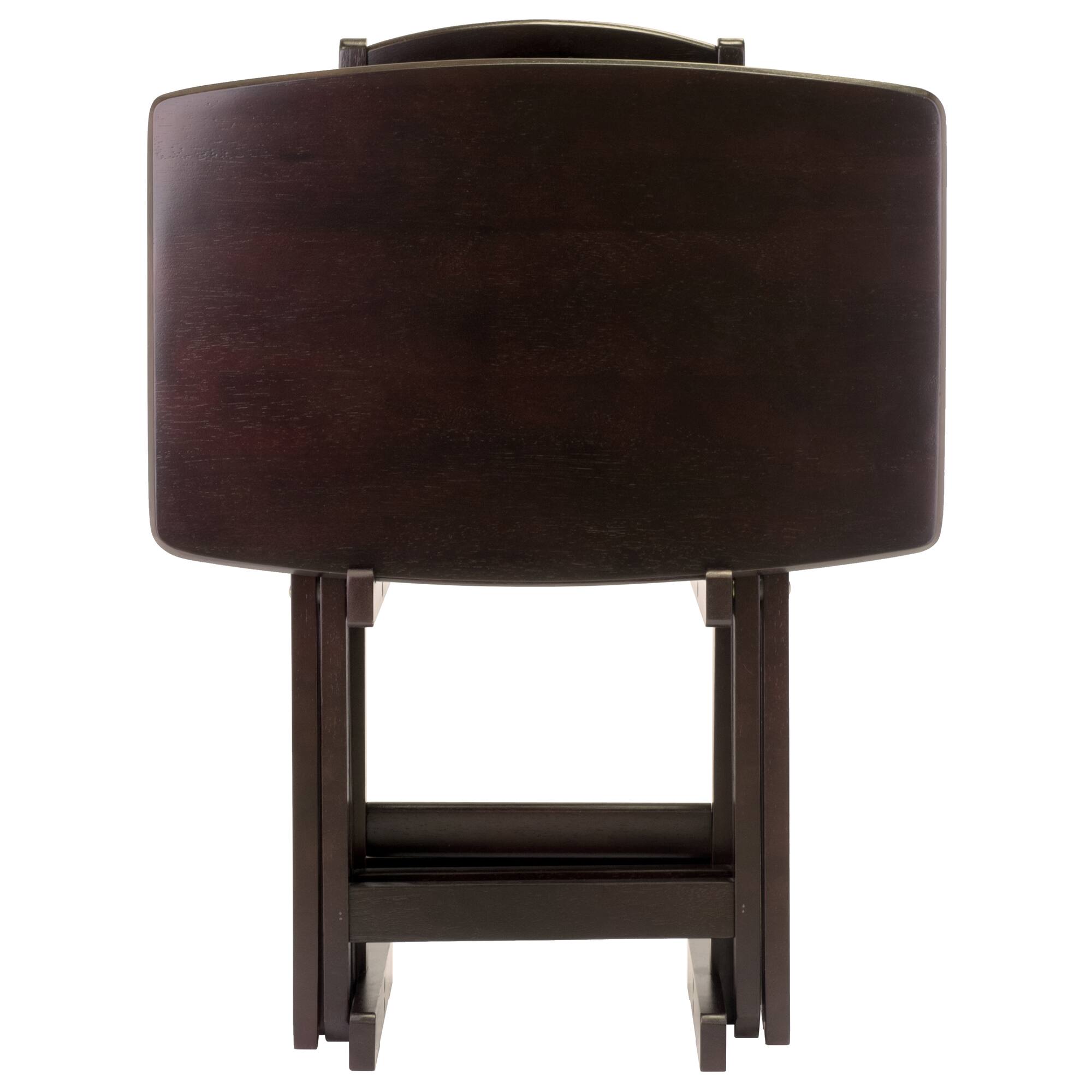 Alt View 7. Winsome Wood - Dylan 5-Pc Oversized Snack Table Set - Espresso.