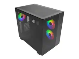 Montech - king 65 pro king 65 pro (b) black atx mid tower computer case - Black