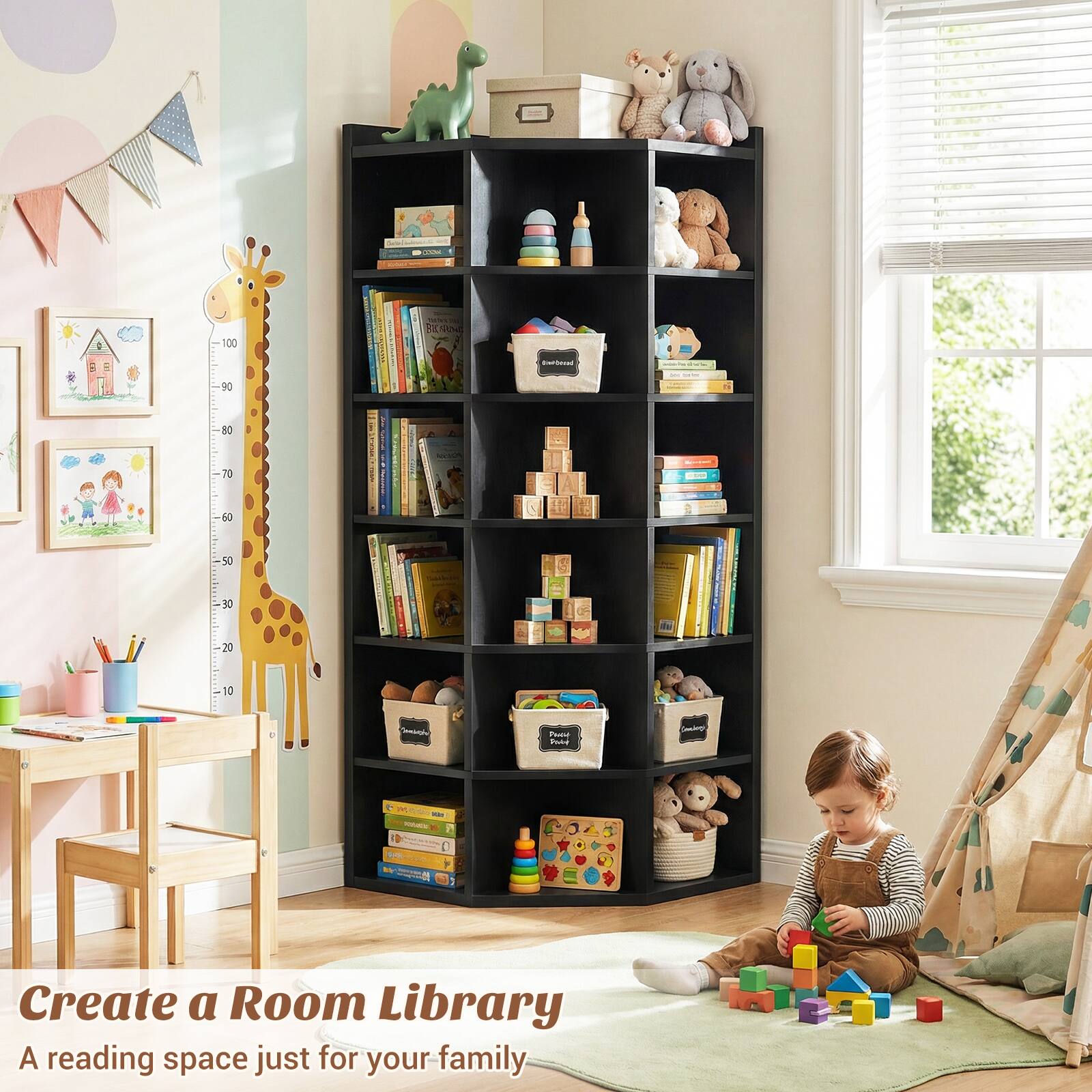 - 4 100 SON
- 30 90 70 I d0 50 30 L 20 13
- hona a
- Create a Room Library
- A reading space just for your family