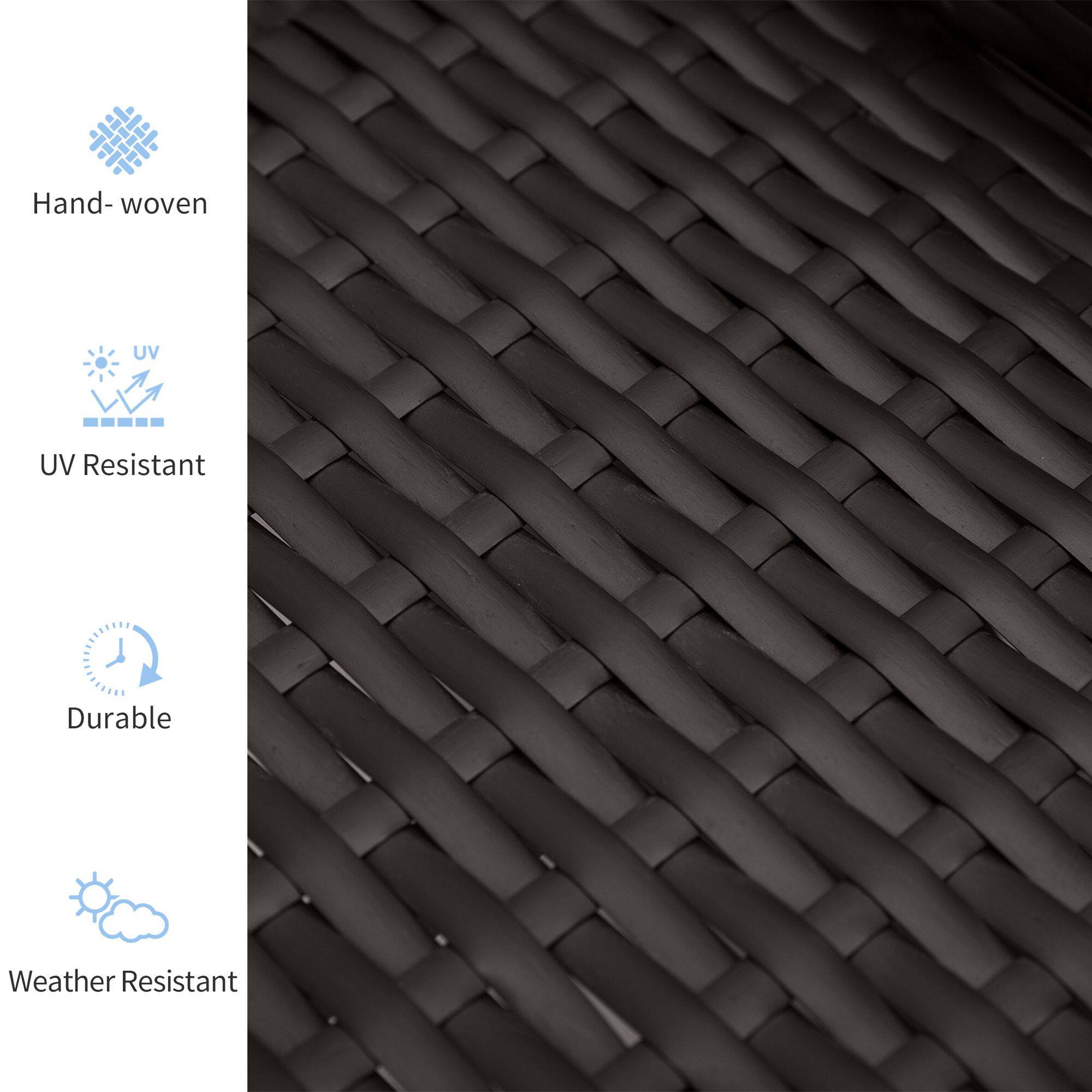 - Hand-woven
- UV Resistant
- Durable
- Weather Resistant