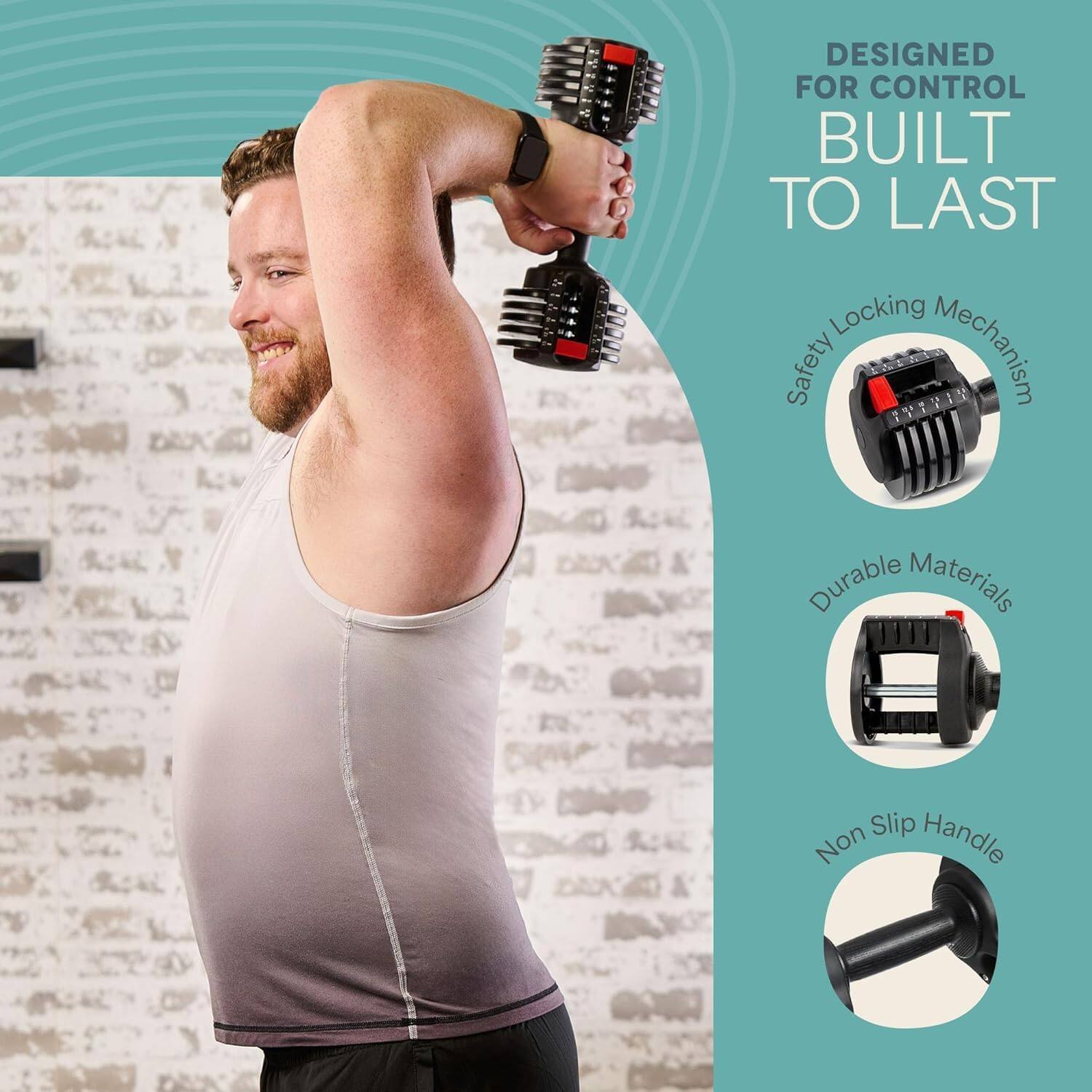 DESIGNED FOR CONTROL  
BUILT TO LAST  

- Safety Locking Mechanism  
- Durable Materials  
- Non Slip Handle