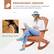ERGONOMIC DESIGN
An Adirondack chair is designed for a laid back posture and a seat tilted for comfort
Natural Wood Frame