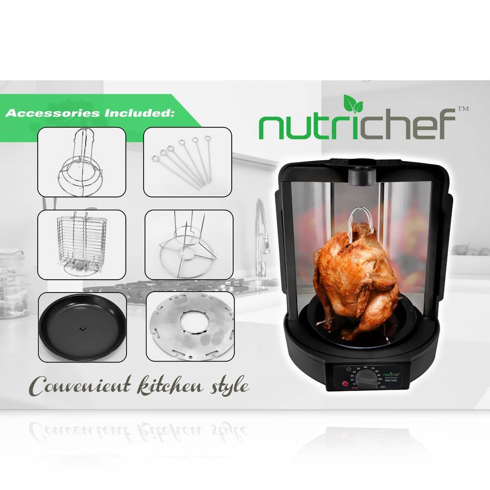 Accessories Included:  
nutrichef  
Convenient kitchen style