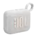 Front. JBL - Go 4 Portable Bluetooth Speaker - 2024 - White.
