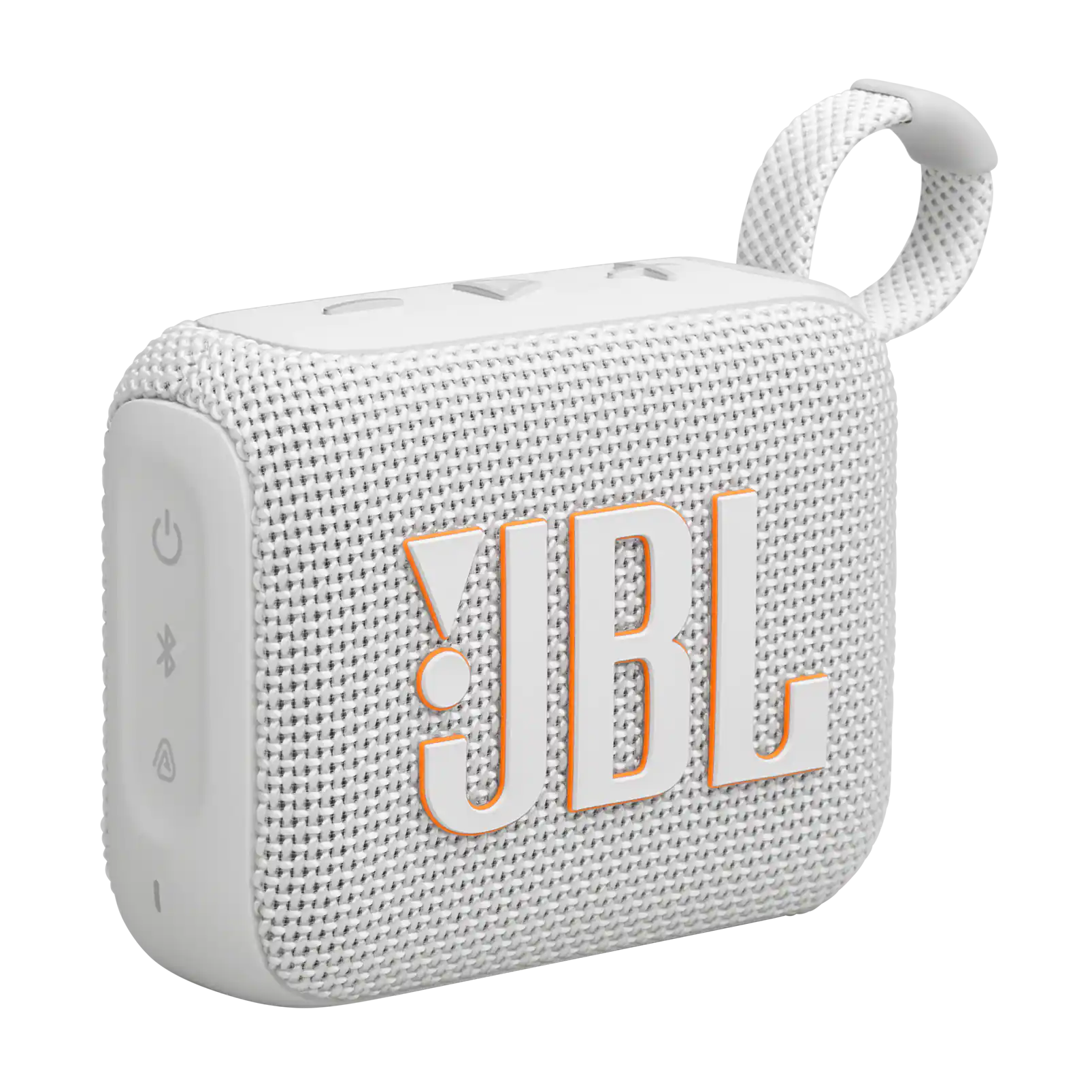 JBL - Go 4 Portable Bluetooth Speaker - 2024 - White