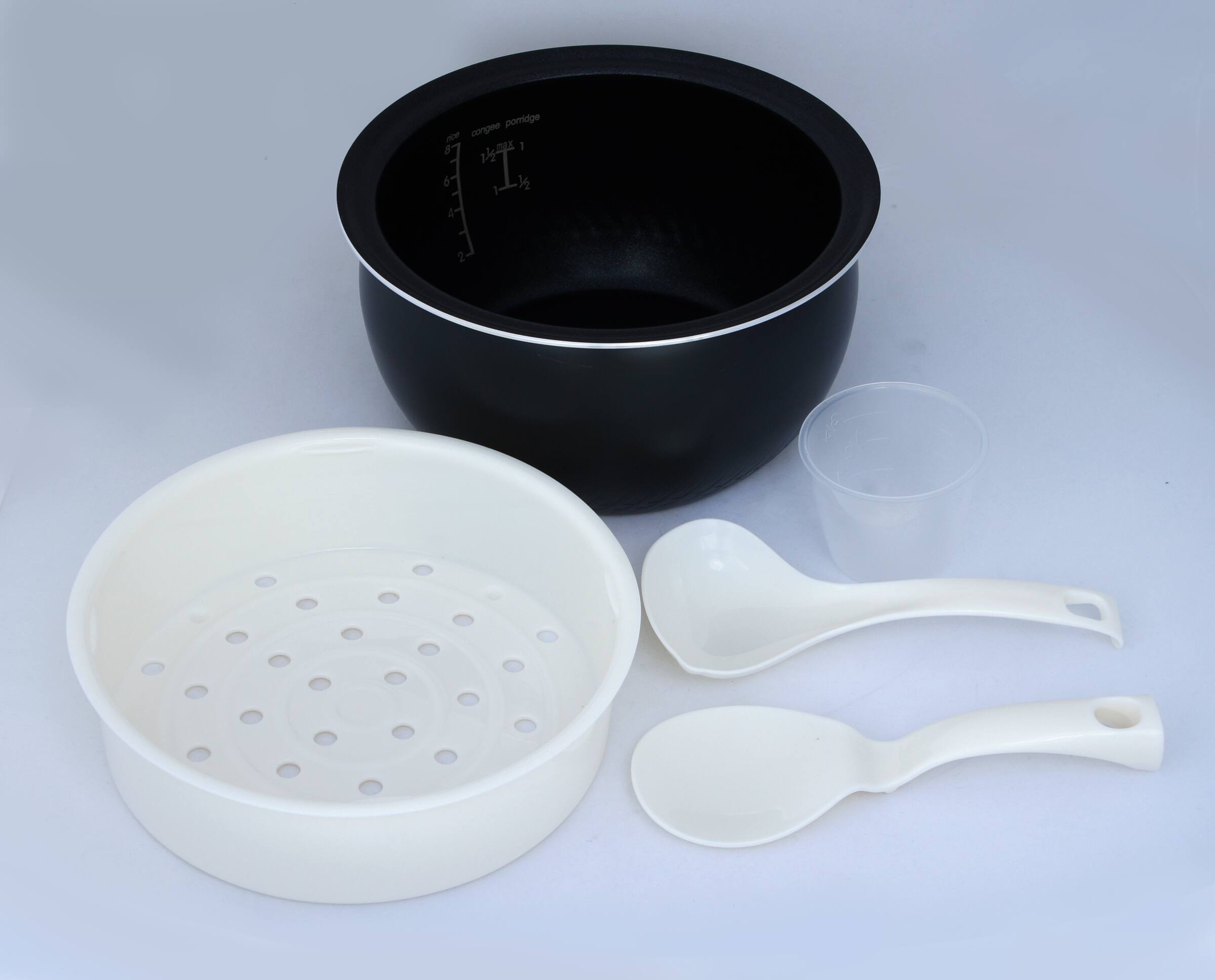 Alt View 13. Sunpentown - 10 Cups Multi-functional Rice Cooker - Brown.