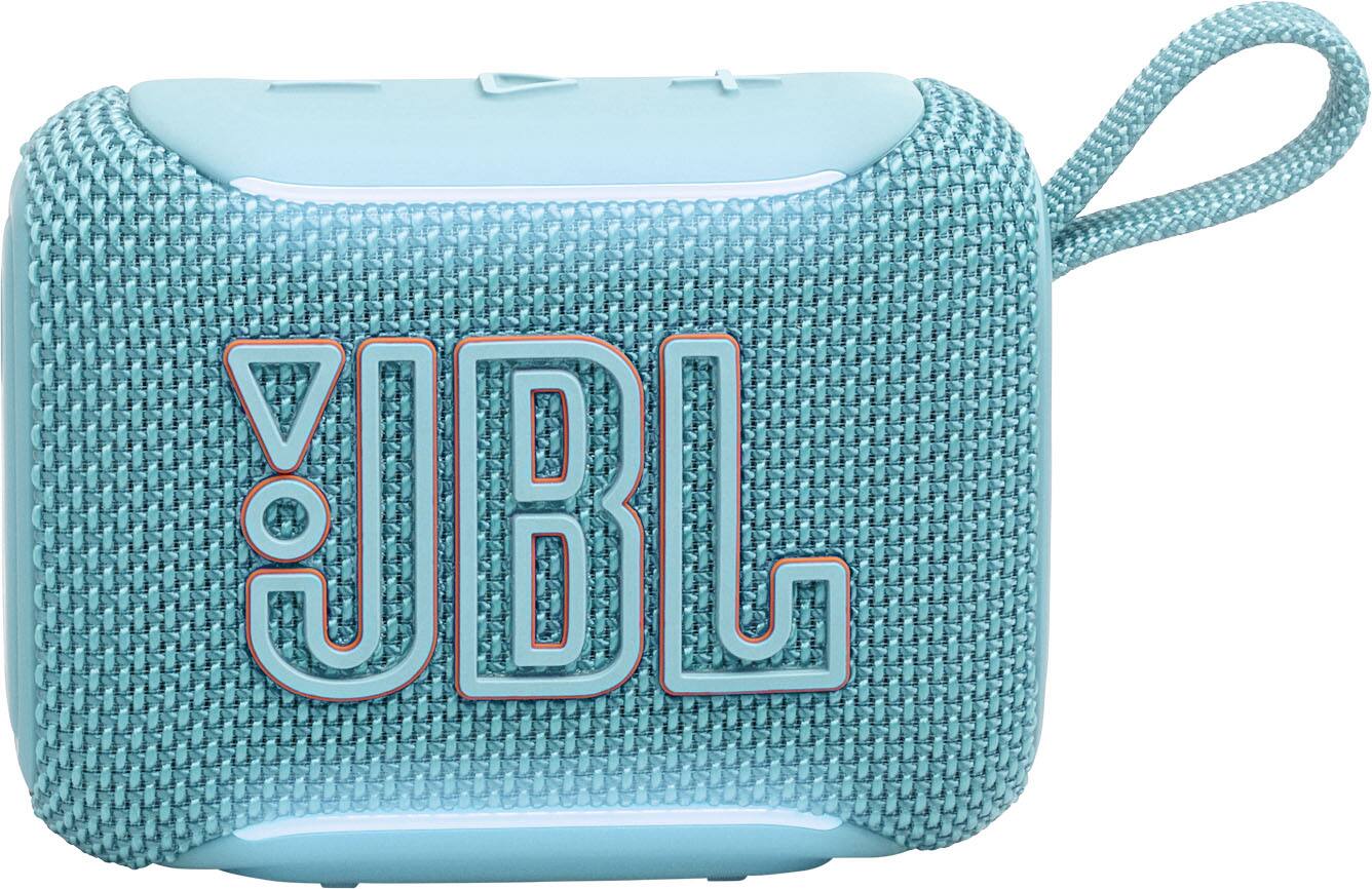 Angle. JBL - Go 5 - Ultra-portable waterproof and drop-proof speaker - 2026 - Turquoise.