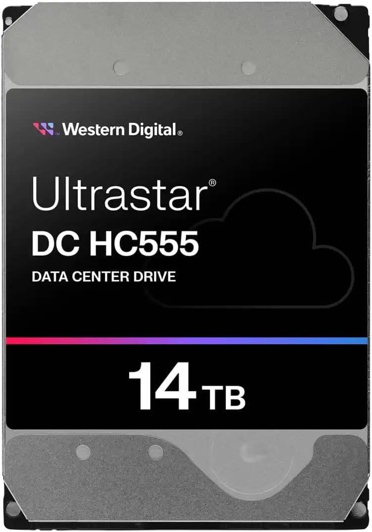 Western Digital Ultrastar DC HC555 DATA CENTER DRIVE 14 TB