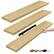 Front. Sorbus - Sorbus Floating Shelves for Wall - 35 Inch Long Bathroom Shelves, Wall Decor for Bedroom, Kitchen, Living Room - Maple.