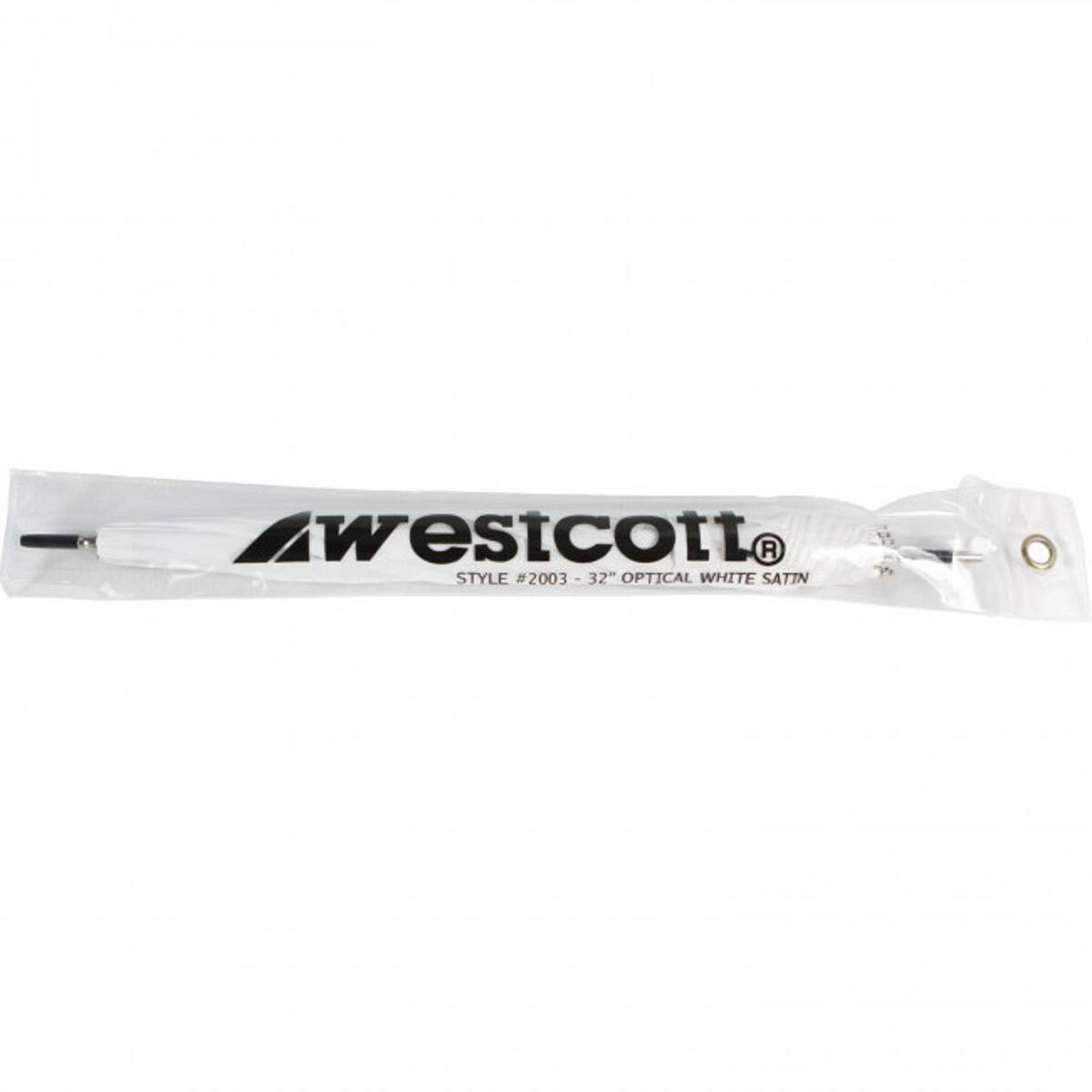 Westcott R STYLE #2003 - 32" OPTICAL WHITE SATIN