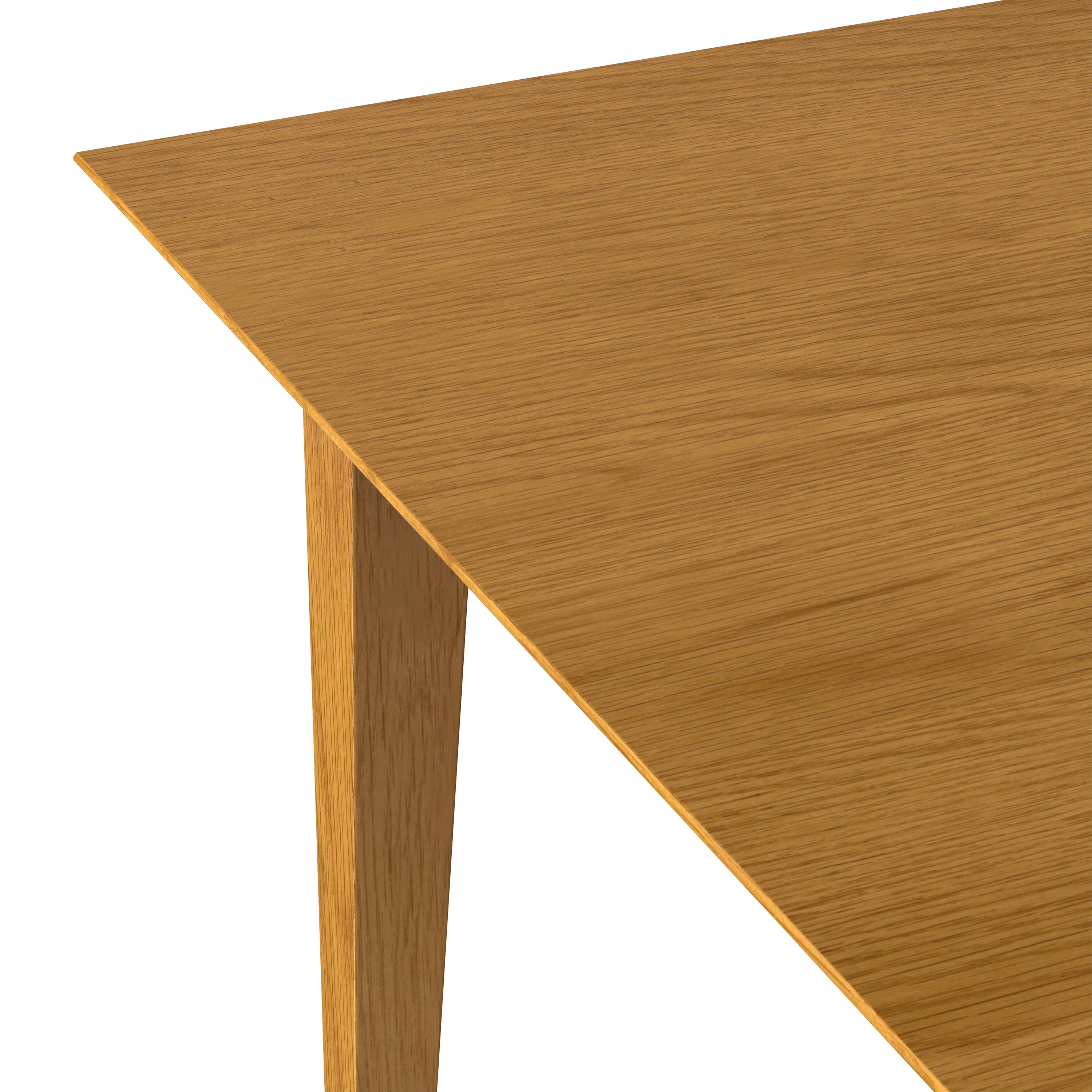 Alt View 4. Simpli Home - Colby 60 inch x 36 inch Rectangle Contemporary Modern Dining Table in Oak - Oak.