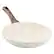 Front. Oster - Oster Amberg Choice 9.5 Inch Ceramic Nonstick Forged Aluminum Frying Pan in Off-White - Off-White.
